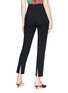 Back View - Click To Enlarge - TOPSHOP - 'Anson' lace-up cropped suiting pants