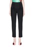 Main View - Click To Enlarge - TOPSHOP - 'Anson' lace-up cropped suiting pants