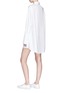 Back View - Click To Enlarge - MAGGIE MARILYN - 'Lean On Me' cotton poplin shirt dress