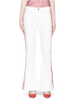 Main View - Click To Enlarge - MAGGIE MARILYN - 'Game Changer' contrast stripe pants
