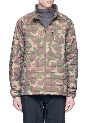 Main View - Click To Enlarge - BURTON - 'BK Lite Insulator' camouflage print down jacket