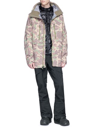 Figure View - Click To Enlarge - BURTON - 'AK457' packable down puffer jacket