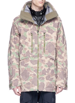 Main View - Click To Enlarge - BURTON - Camouflage print GORE-TEX® 3L jacket