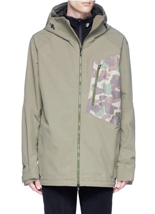 Main View - Click To Enlarge - BURTON - Camouflage panel GORE-TEX® 2L jacket