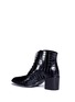 Detail View - Click To Enlarge - ALUMNAE - 'Garconne' croc embossed leather ankle boots