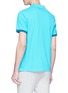 Back View - Click To Enlarge - VILEBREQUIN - 'Palatin' contrast sleeve polo shirt