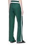 Back View - Click To Enlarge - MAGGIE MARILYN - 'Trailblazer' stripe outseam satin track pants