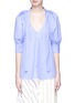 Main View - Click To Enlarge - MAGGIE MARILYN - 'You Lift Me Up''' neck tie poplin blouse