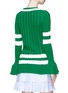 Back View - Click To Enlarge - MAGGIE MARILYN - 'Go the Distance' stripe mix knit sweater