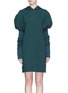 Main View - Click To Enlarge - MAGGIE MARILYN - 'Shines in the Dark' hooded sweat dress