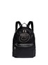Main View - Click To Enlarge - PEDDER RED - x KYE smiley face stud leather backpack
