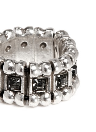 Detail View - Click To Enlarge - PHILIPPE AUDIBERT - 'Lisa' crystal bead elastic ring