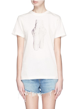 Main View - Click To Enlarge - 74017 - 'En pointe' graphic print T-shirt
