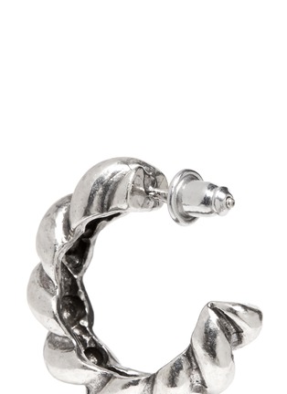 Detail View - Click To Enlarge - PHILIPPE AUDIBERT - 'Torsade' hoop earrings