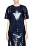 Main View - Click To Enlarge - VICTORIA, VICTORIA BECKHAM - 'Boy' sequin boxy top