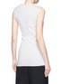 Back View - Click To Enlarge - VICTORIA, VICTORIA BECKHAM - Asymmetric ruched sleeveless jersey top