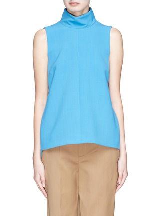 Main View - Click To Enlarge - VICTORIA, VICTORIA BECKHAM - Hook-and-eye back sleeveless top