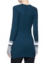 Back View - Click To Enlarge - VICTORIA, VICTORIA BECKHAM - Marled cuff rib knit sweater