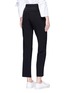 Back View - Click To Enlarge - VICTORIA, VICTORIA BECKHAM - Cropped straight leg suiting pants