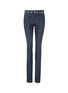 Main View - Click To Enlarge - VICTORIA, VICTORIA BECKHAM - Whipstitch waistband slim flared jeans