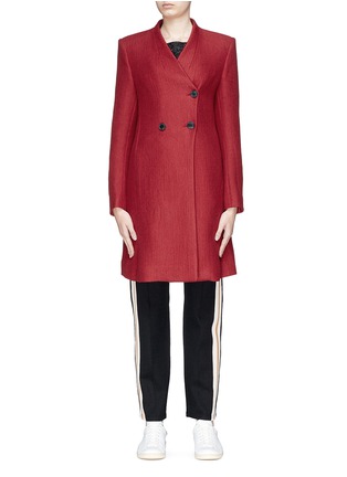 Main View - Click To Enlarge - ISABEL MARANT - 'Dias' double breasted twill coat