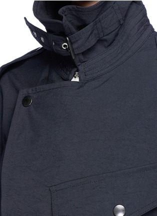 Detail View - Click To Enlarge - ISABEL MARANT - 'Lorenzo' belted oversized jacket