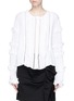 Main View - Click To Enlarge - ISABEL MARANT - 'Cosmos' ruffle trim blouse