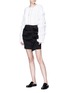 Figure View - Click To Enlarge - ISABEL MARANT - 'Lefly' ruffle mini skirt