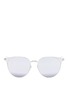 Main View - Click To Enlarge - SAINT LAURENT - Metal round sunglasses