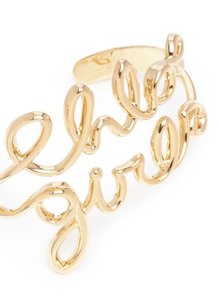 Detail View - Click To Enlarge - CHLOÉ - 'Chloé Girls' cuff