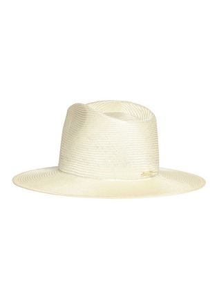 Figure View - Click To Enlarge - JANESSA LEONÉ - 'Alexander' panama straw hat