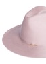 Detail View - Click To Enlarge - JANESSA LEONÉ - 'Hannah' wool felt fedora hat