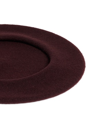Detail View - Click To Enlarge - JANESSA LEONÉ - 'Renee' wool beret