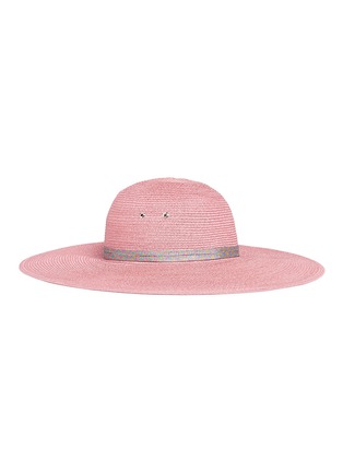 Main View - Click To Enlarge - MAISON MICHEL - 'Blanche' canapa straw hat