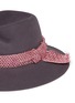 Detail View - Click To Enlarge - MAISON MICHEL - 'Virginie' rabbit furfelt fedora hat