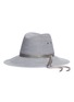 Figure View - Click To Enlarge - MAISON MICHEL - 'Kate' rainbow shoe lace straw fedora hat