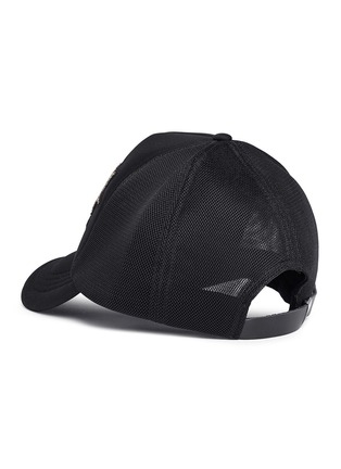 Figure View - Click To Enlarge - VENNA - Strass star heart patch mesh baseball cap