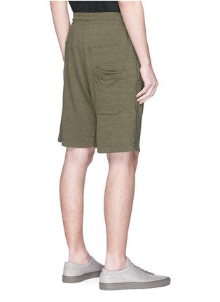Back View - Click To Enlarge - BASSIKE - Drawstring sweat shorts