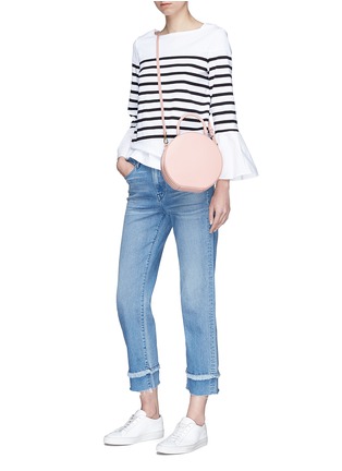 Figure View - Click To Enlarge - MUVEIL - Bell sleeve stripe top