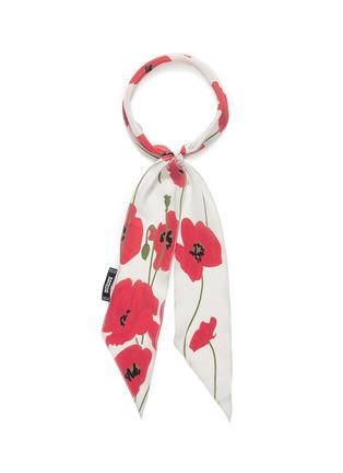 Main View - Click To Enlarge - ROCKINS - 'Poppy' super skinny silk scarf