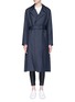 Main View - Click To Enlarge - THE ROW - 'Dundi' belted silk satin coat