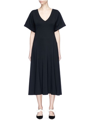 Main View - Click To Enlarge - THE ROW - 'Lucid' crepe midi dress