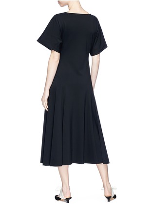 Figure View - Click To Enlarge - THE ROW - 'Lucid' crepe midi dress