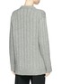 Back View - Click To Enlarge - THE ROW - 'Lilla' cashmere rib knit sweater