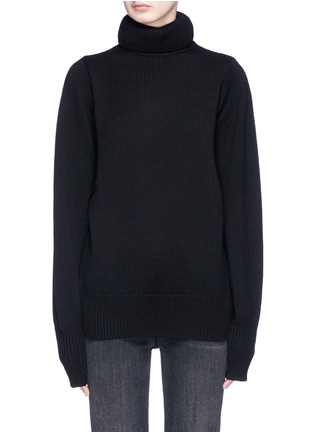 Main View - Click To Enlarge - THE ROW - 'Meredith' turtleneck virgin wool sweater