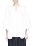 Main View - Click To Enlarge - THE ROW - 'Charis' Sea Island cotton poplin top
