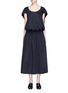Main View - Click To Enlarge - THE ROW - 'April' smocked poplin dress
