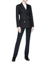 Figure View - Click To Enlarge - THE ROW - 'Rupsen' double breasted suiting blazer