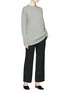 Figure View - Click To Enlarge - THE ROW - 'Alisei' wide leg suiting pants