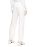 Back View - Click To Enlarge - THE ROW - 'Paco' drawstring ruched silk satin jogging pants